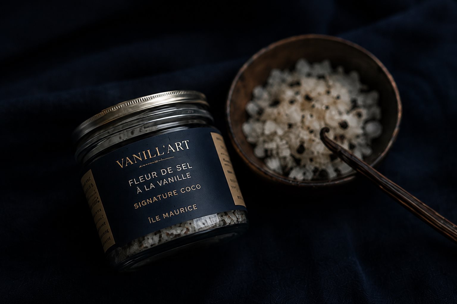 Concept Fleur de Sel à la Vanille