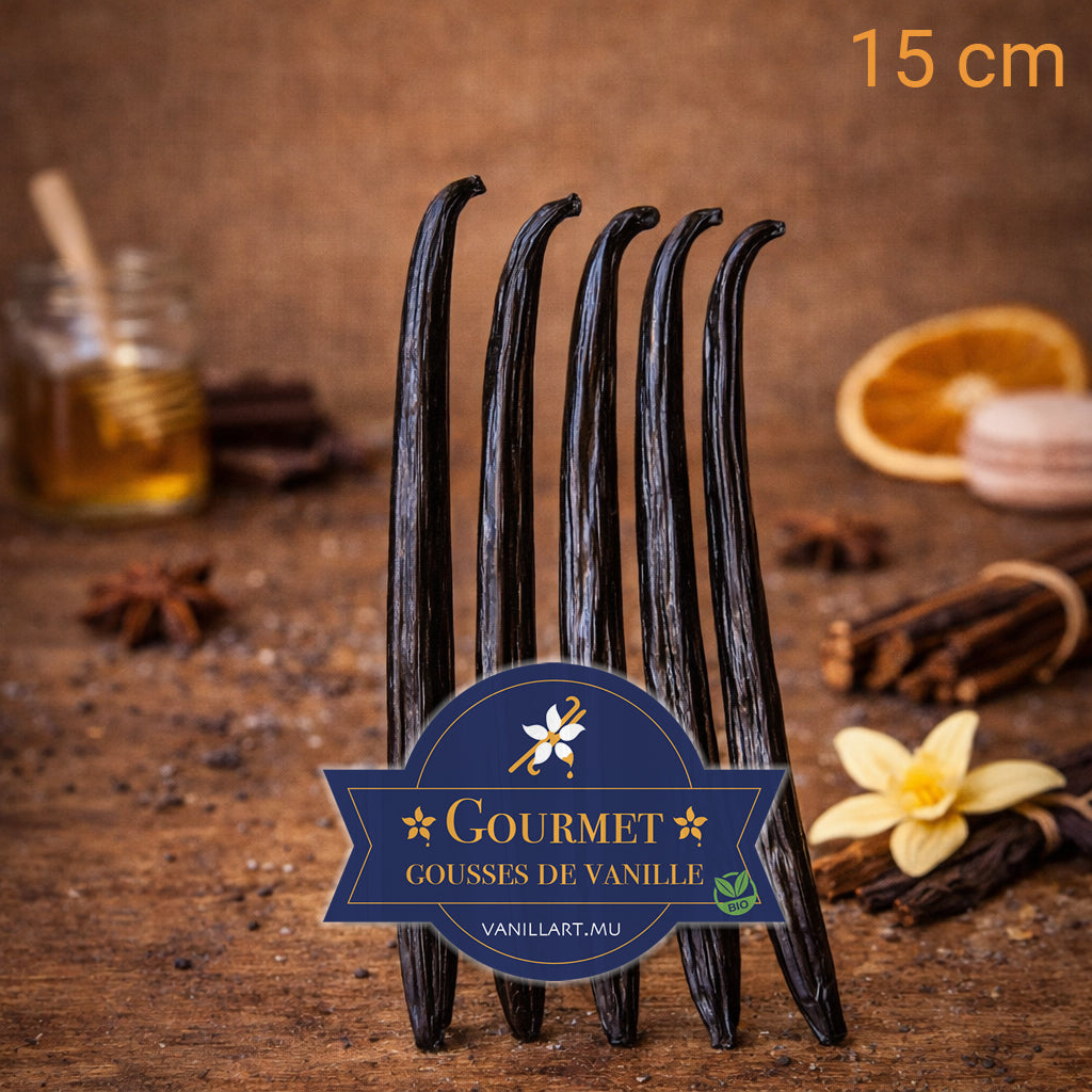 5 gousses de Vanille Coco GOURMET - 15 cm